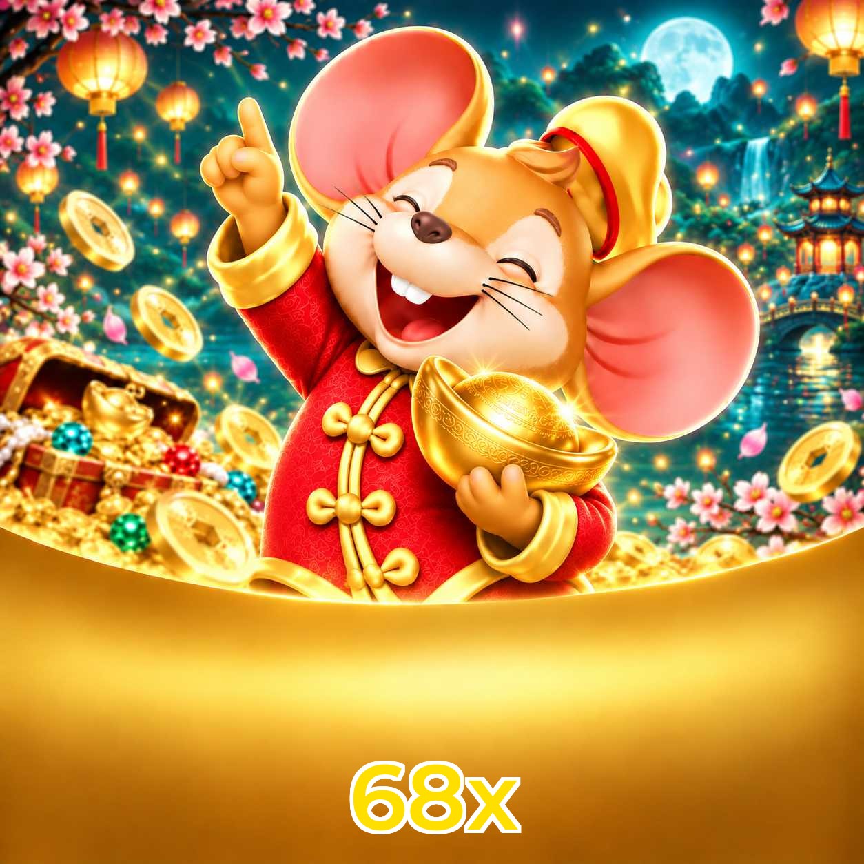 68x