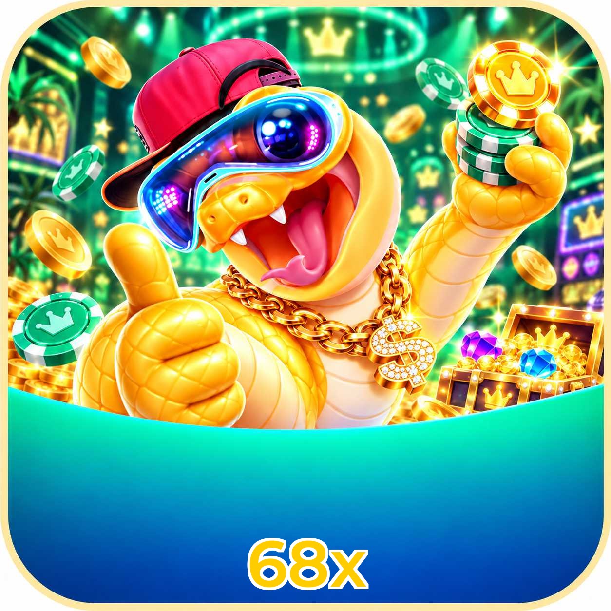 68x